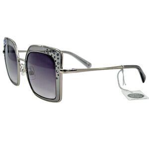 Swarovski SK0324H Womens Metal Sunglass 20B Grey 52-23 Gray Gradient